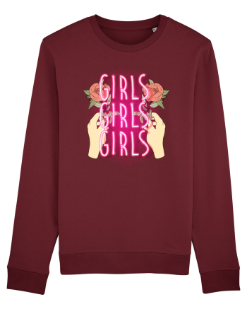 Girls Girls Girls Burgundy