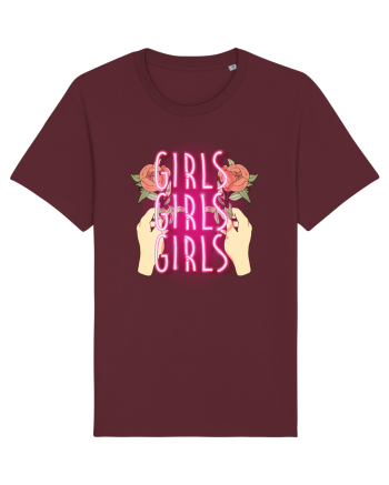 Girls Girls Girls Burgundy