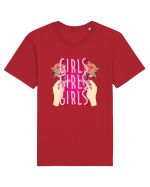 Girls Girls Girls Tricou mânecă scurtă Unisex Rocker