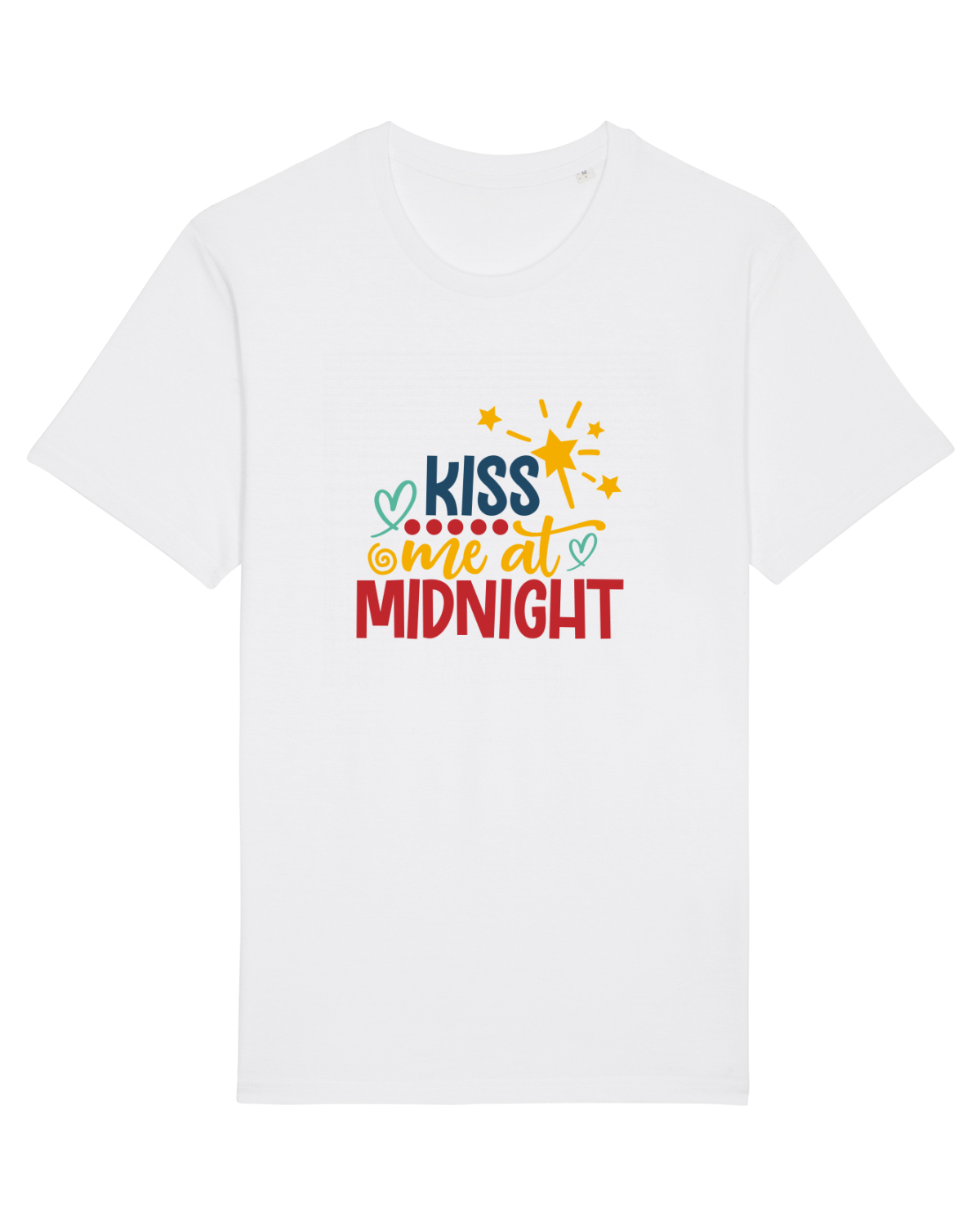 Tricou mânecă scurtă Unisex Rocker White