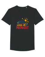 Kiss me at midnight Tricou mânecă scurtă guler larg Bărbat Skater