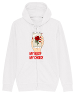 My Body My Choice Hanorac cu fermoar Unisex Connector