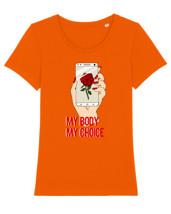 My Body My Choice Bright Orange