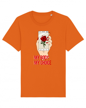 My Body My Choice Bright Orange