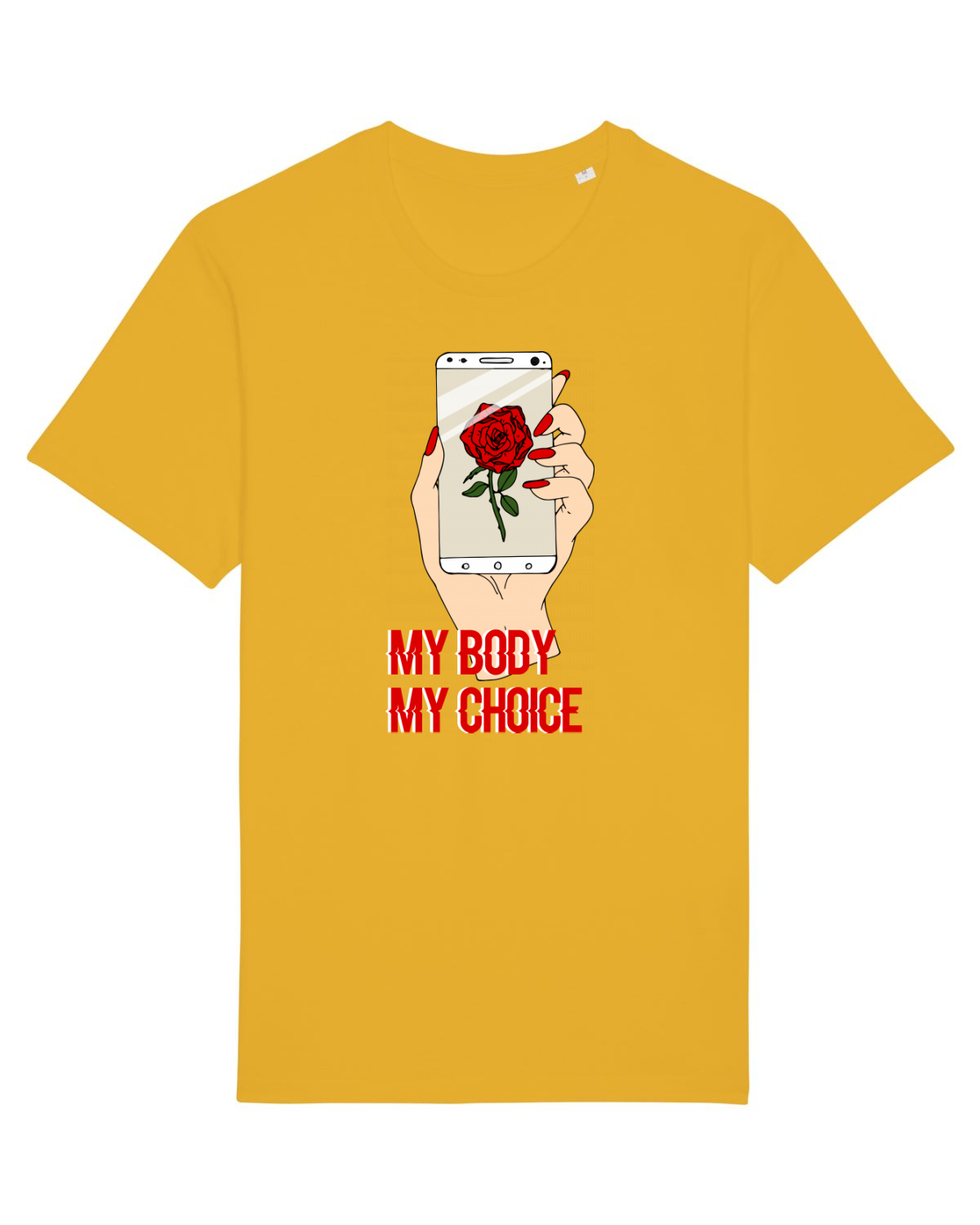 Tricou mânecă scurtă Unisex Rocker Spectra Yellow