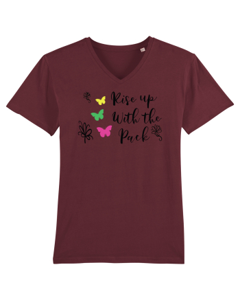 Rise Up with the Pack Burgundy