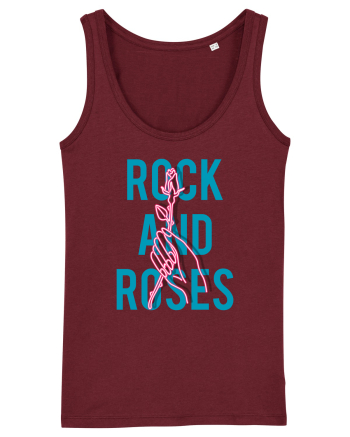 Rock and Roses Burgundy