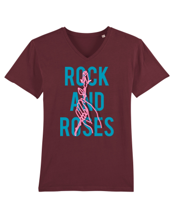 Rock and Roses Burgundy