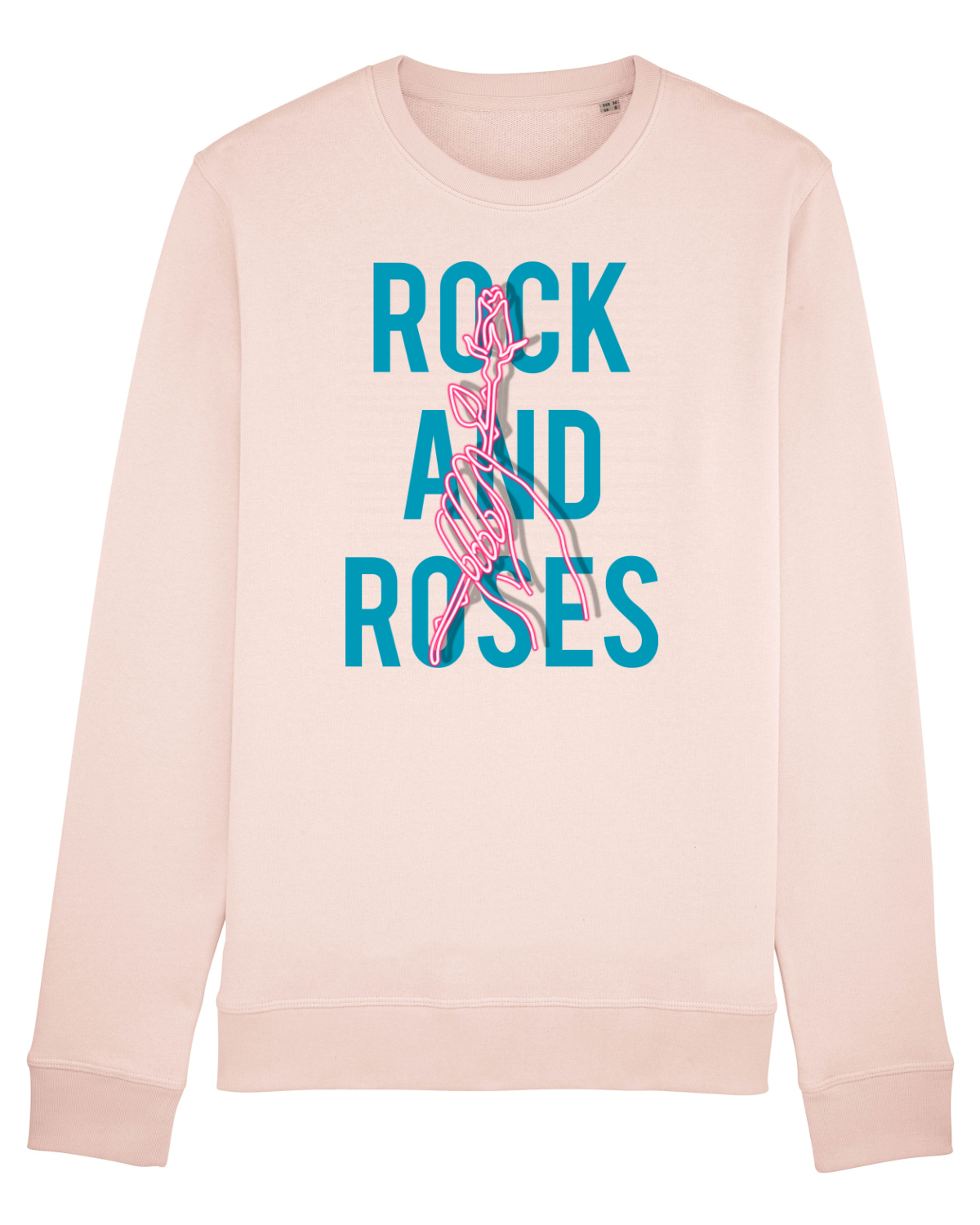 Bluză mânecă lungă Unisex Rise Candy Pink