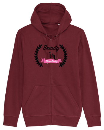 Beauty in Simplicity Burgundy