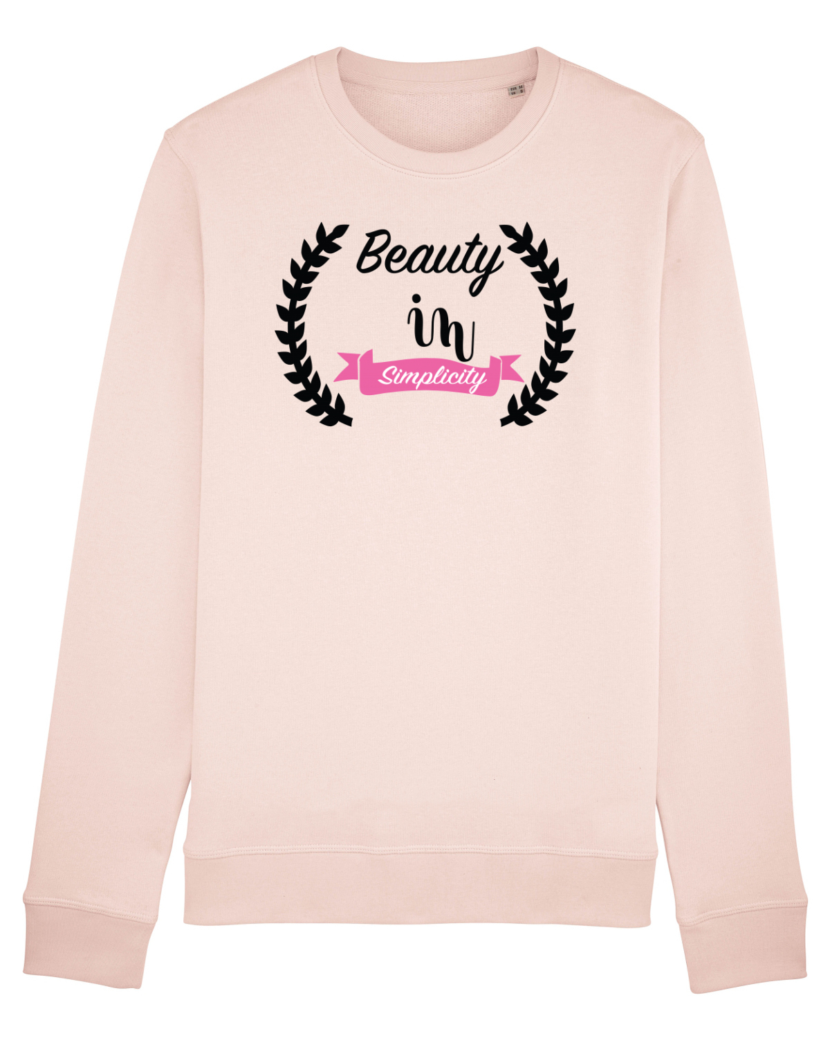 Bluză mânecă lungă Unisex Rise Candy Pink