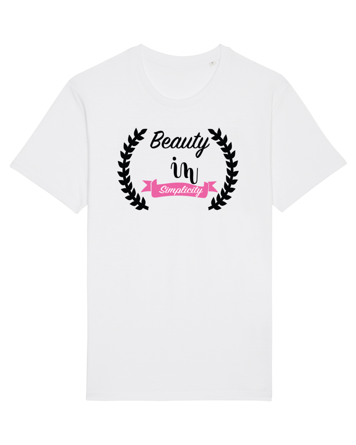 Tricou mânecă scurtă Unisex Rocker White