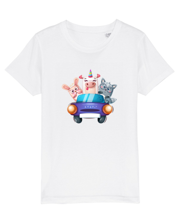 Animale Masina Mov White