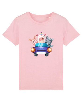 Animale Masina Mov Cotton Pink