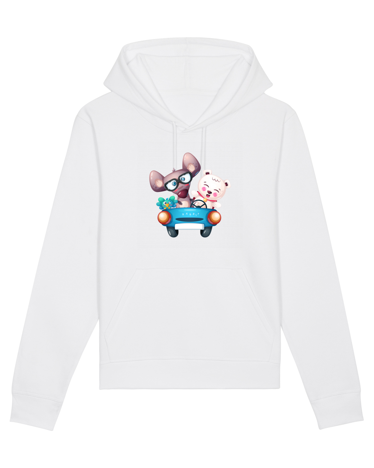 Hanorac Unisex Drummer White