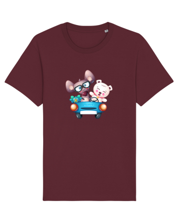 Animale Masina Albastra Burgundy
