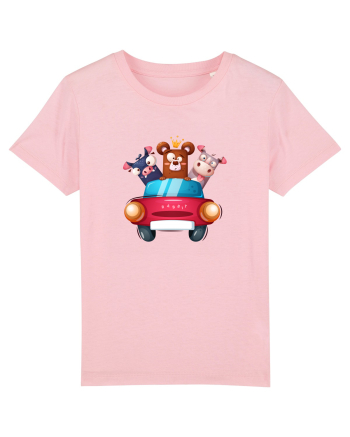 Animale in Masina Rosie 2 Cotton Pink