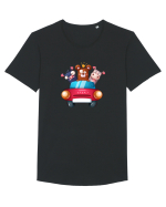 Animale in Masina Rosie 2 Tricou mânecă scurtă guler larg Bărbat Skater