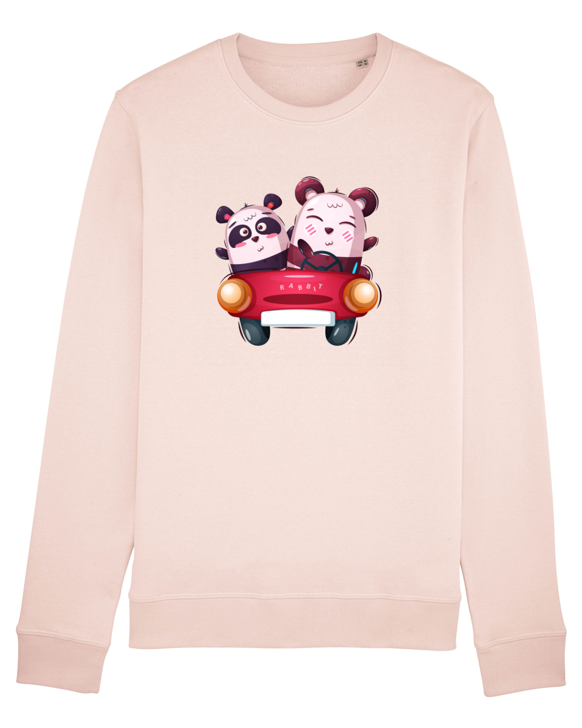 Bluză mânecă lungă Unisex Rise Candy Pink