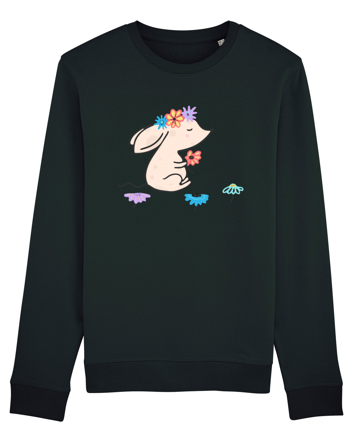 Bluză mânecă lungă Unisex Rise Black