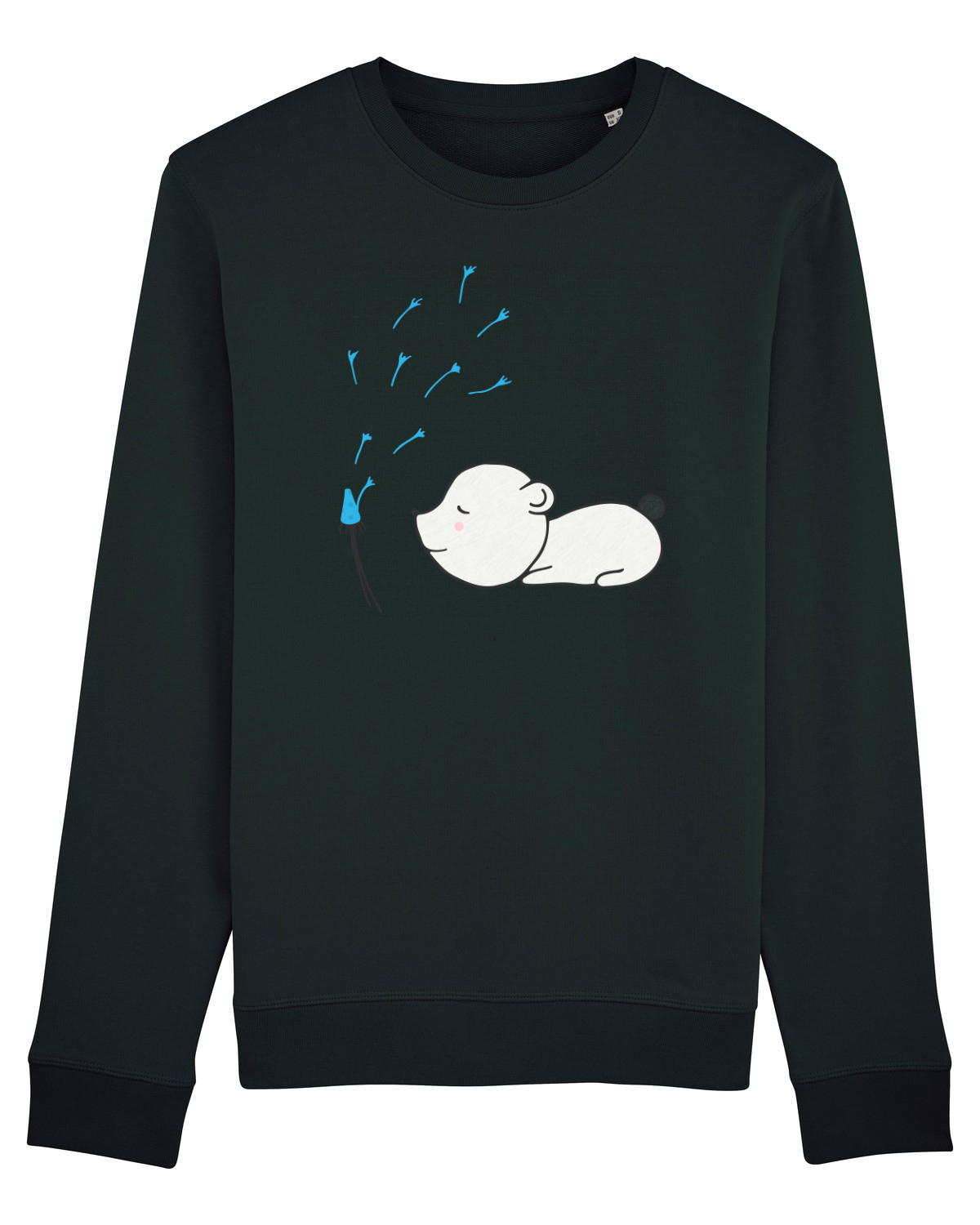 Bluză mânecă lungă Unisex Rise Black