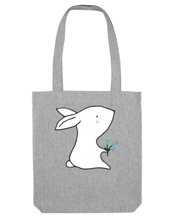 Iepuras cu Flori Heather Grey