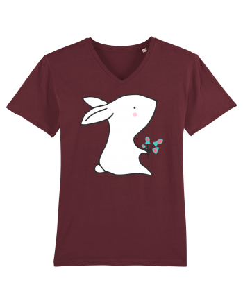 Iepuras cu Flori Burgundy
