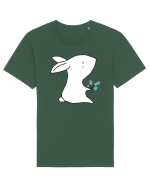Iepuras cu Flori Tricou mânecă scurtă Unisex Rocker