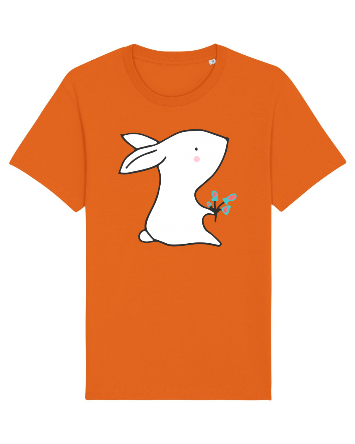 Tricou mânecă scurtă Unisex Rocker Bright Orange