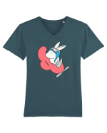 Iepuras Aviator Tricou mânecă scurtă guler V Bărbat Presenter