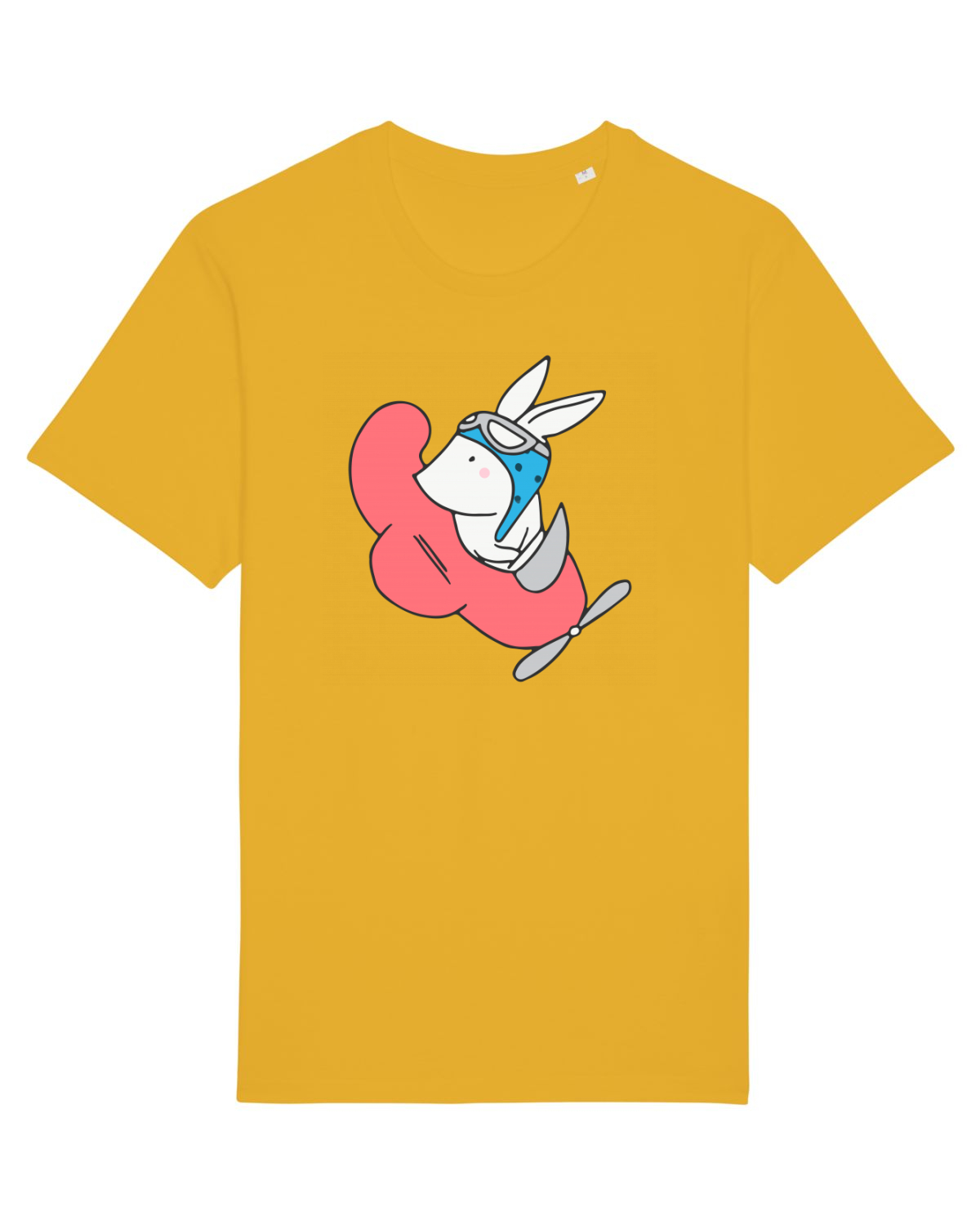 Tricou mânecă scurtă Unisex Rocker Spectra Yellow