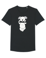 Koala Relax Tricou mânecă scurtă guler larg Bărbat Skater