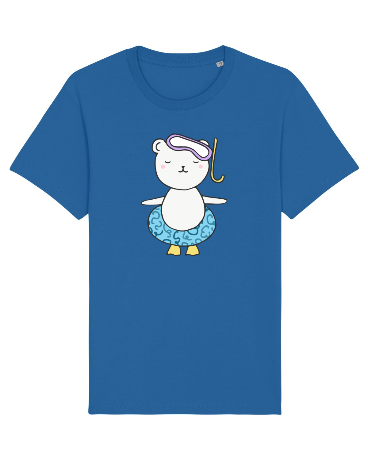 Tricou mânecă scurtă Unisex Rocker Royal Blue