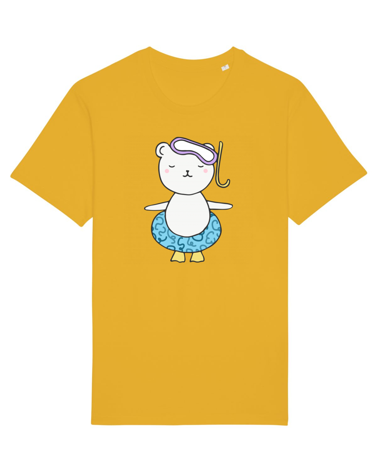 Tricou mânecă scurtă Unisex Rocker Spectra Yellow