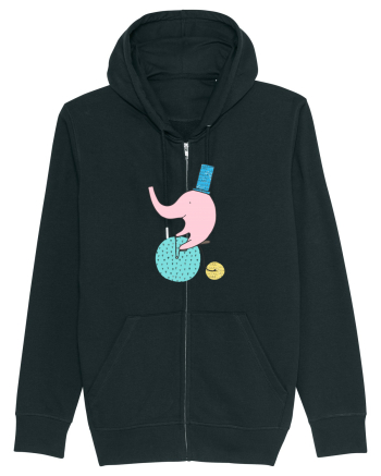 Elefant pe Bicicleta Black