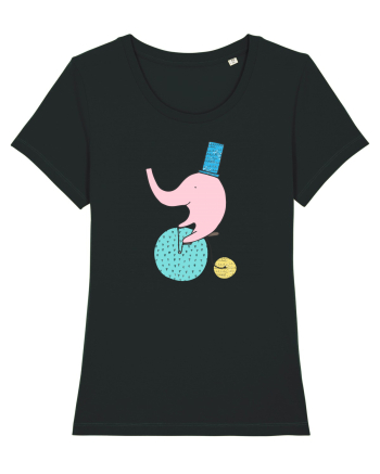 Elefant pe Bicicleta Black