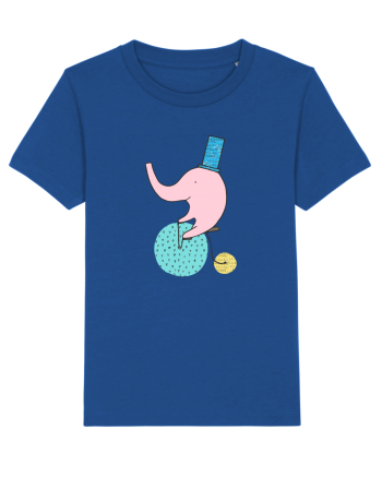 Elefant pe Bicicleta Majorelle Blue