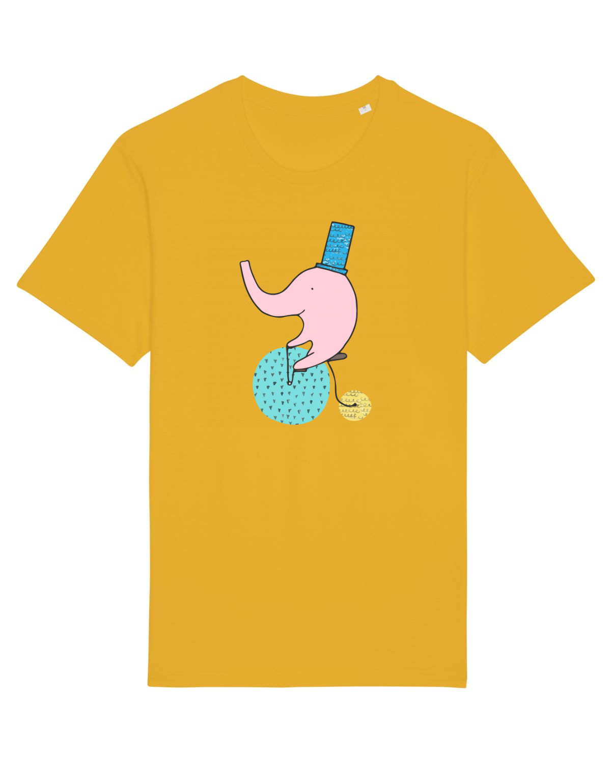 Tricou mânecă scurtă Unisex Rocker Spectra Yellow