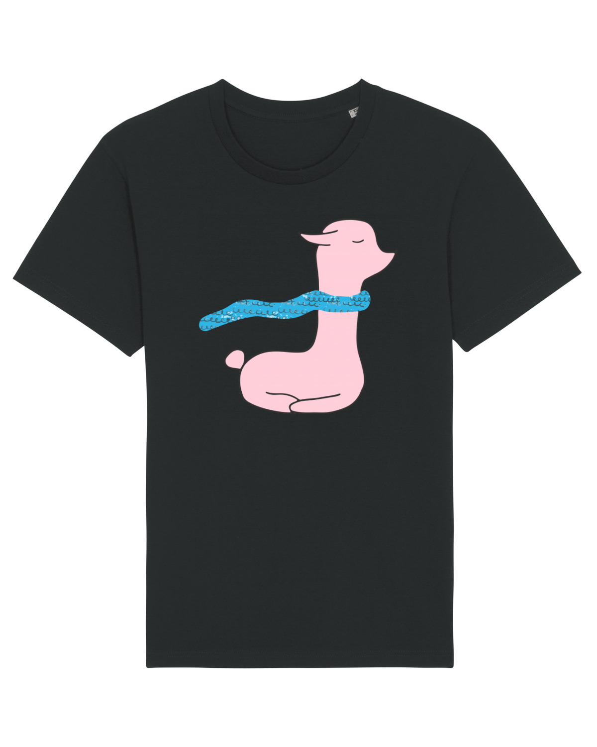 Tricou mânecă scurtă Unisex Rocker Black