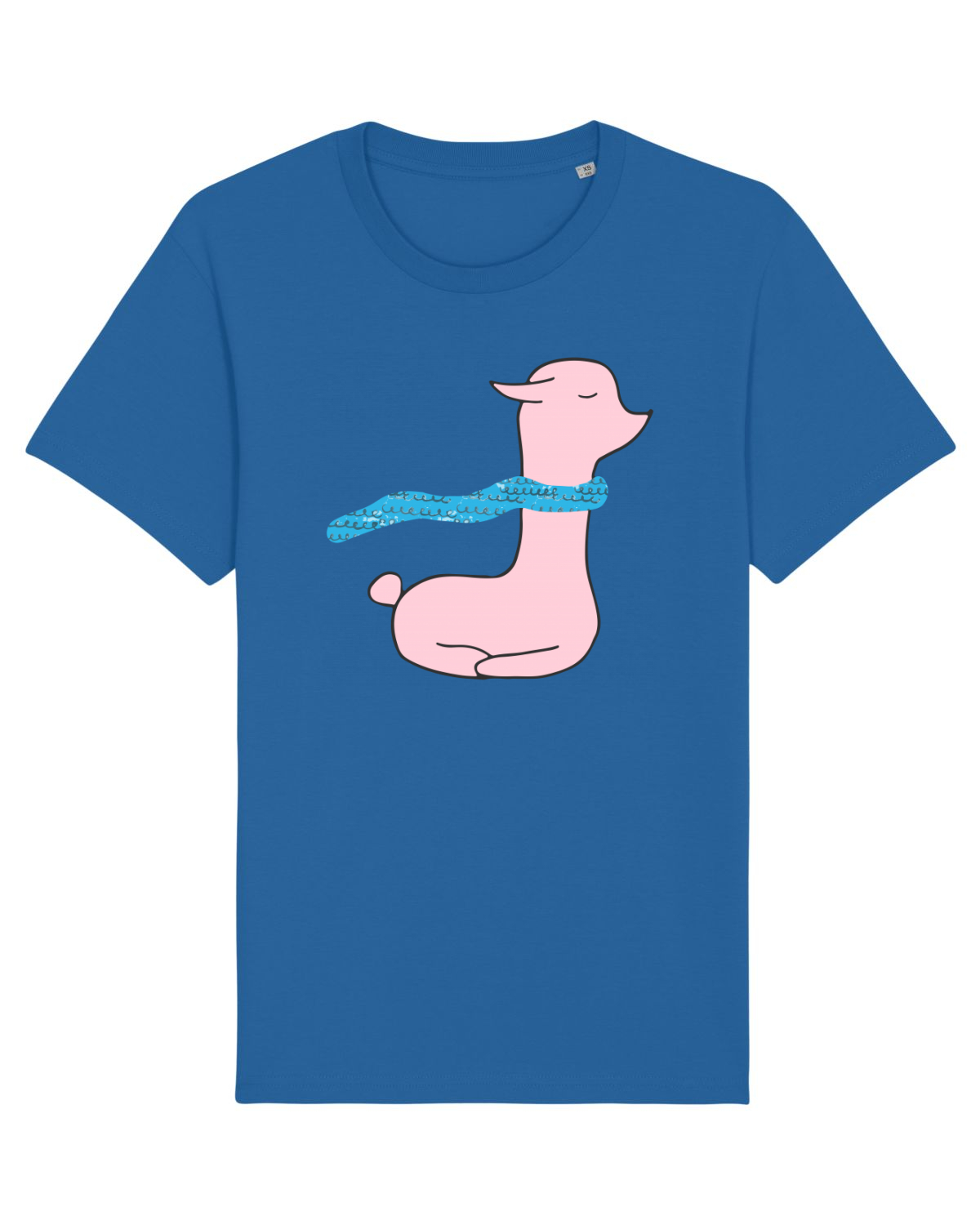 Tricou mânecă scurtă Unisex Rocker Royal Blue