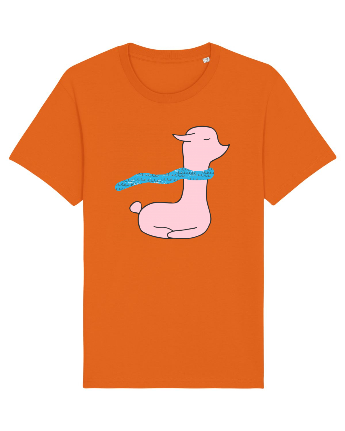Tricou mânecă scurtă Unisex Rocker Bright Orange