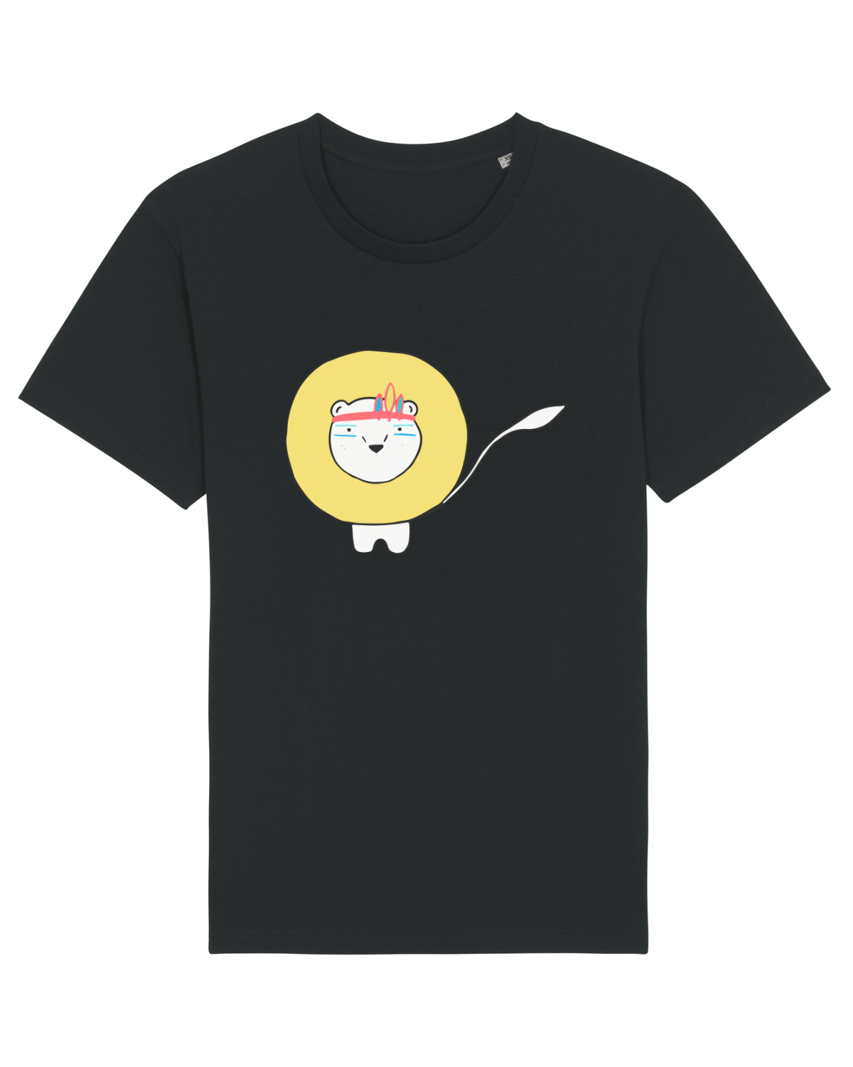 Tricou mânecă scurtă Unisex Rocker Black