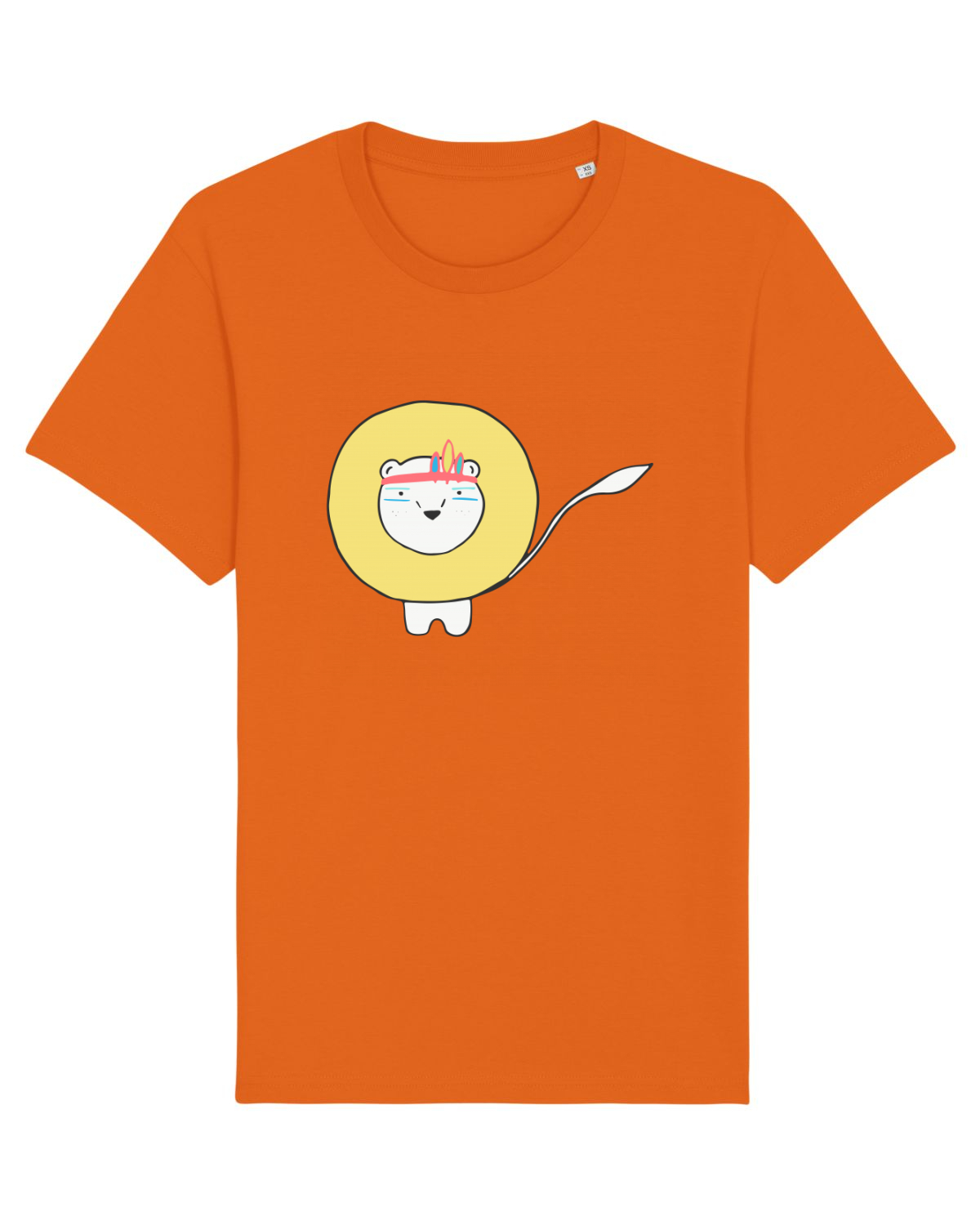 Tricou mânecă scurtă Unisex Rocker Bright Orange
