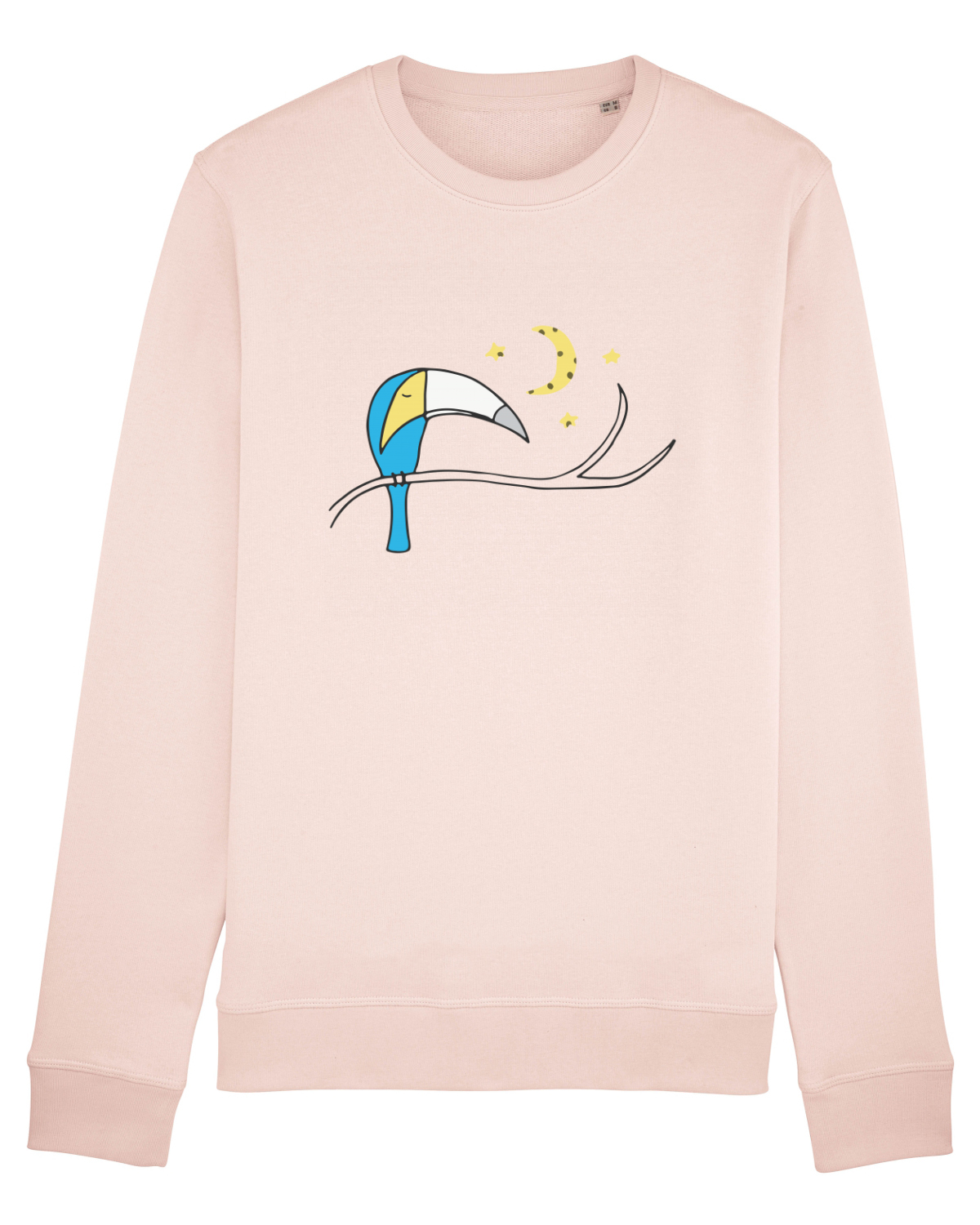 Bluză mânecă lungă Unisex Rise Candy Pink