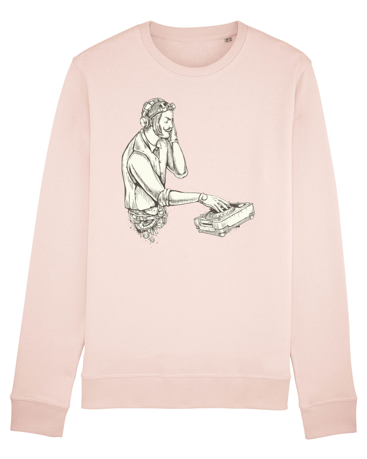 Bluză mânecă lungă Unisex Rise Candy Pink