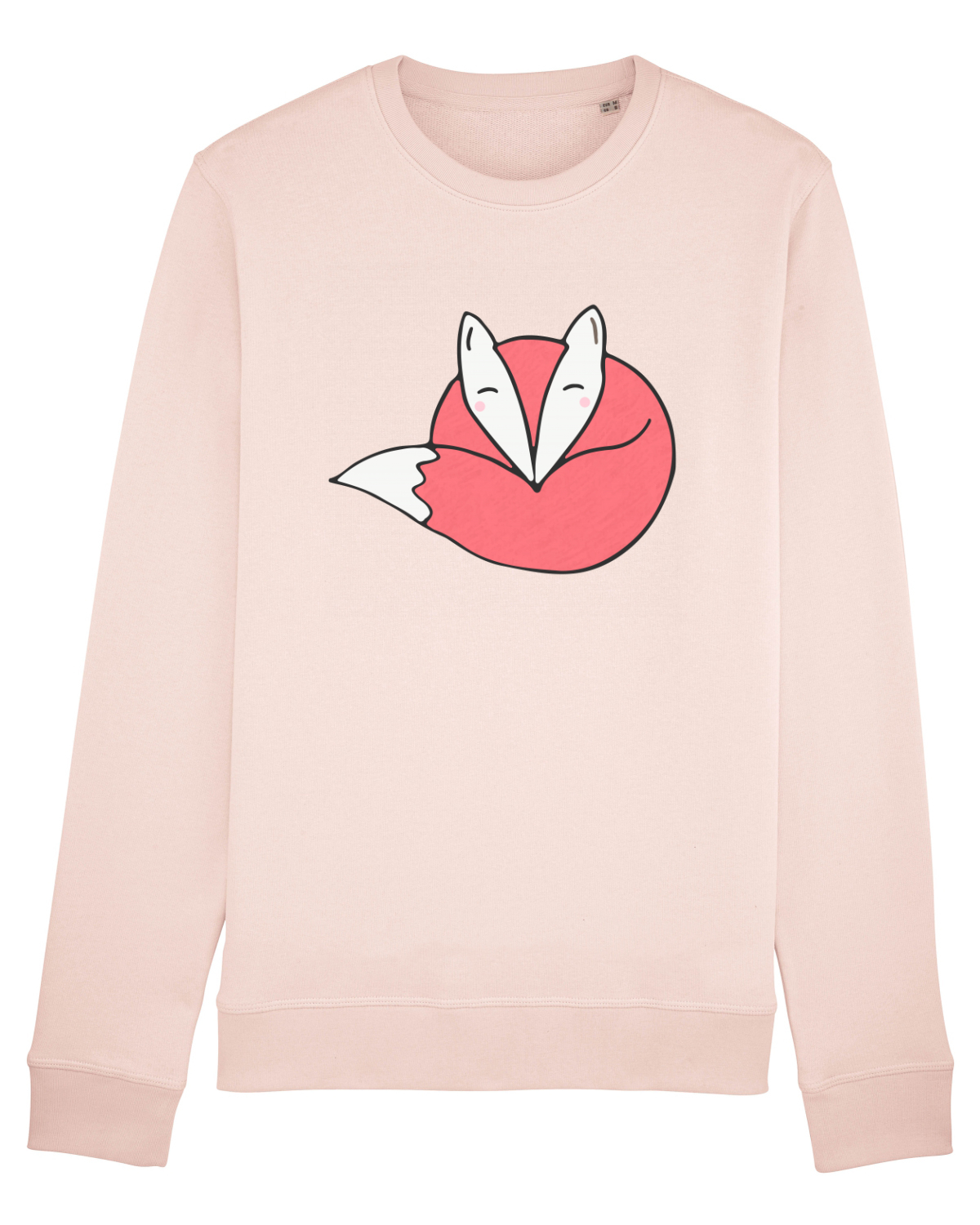 Bluză mânecă lungă Unisex Rise Candy Pink