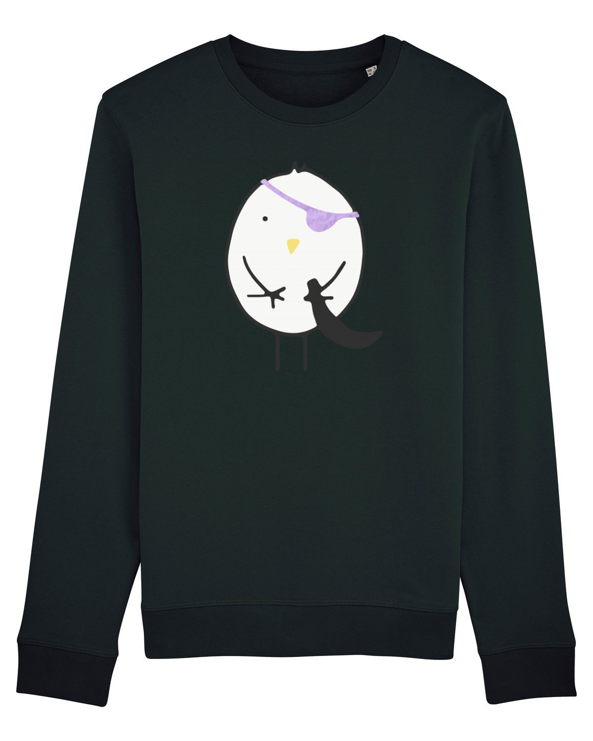 Bluză mânecă lungă Unisex Rise Black