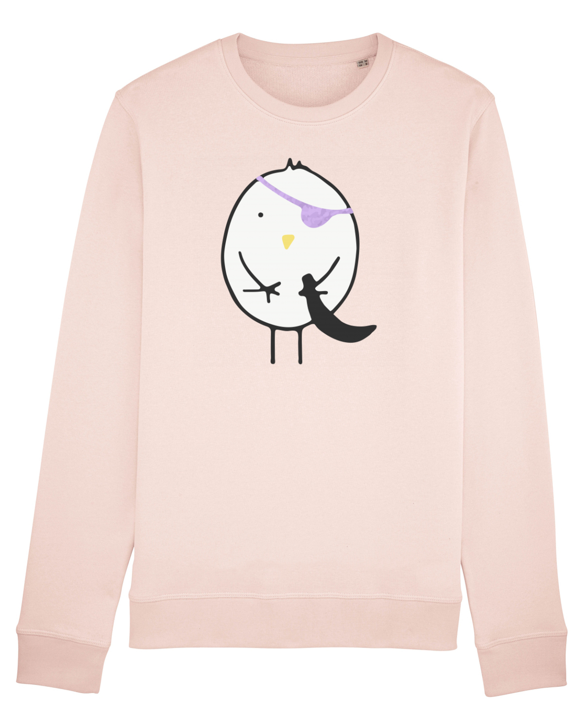 Bluză mânecă lungă Unisex Rise Candy Pink
