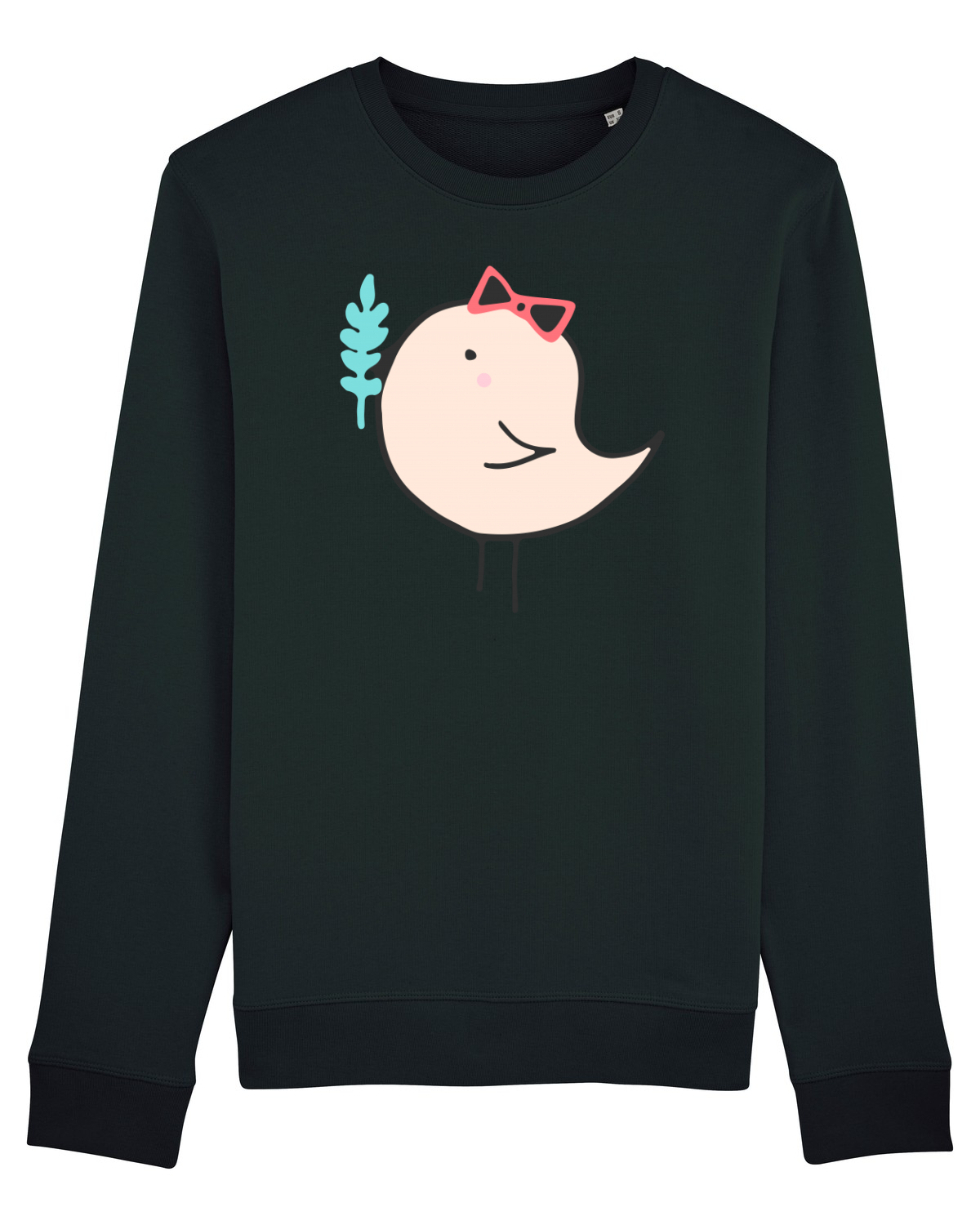 Bluză mânecă lungă Unisex Rise Black