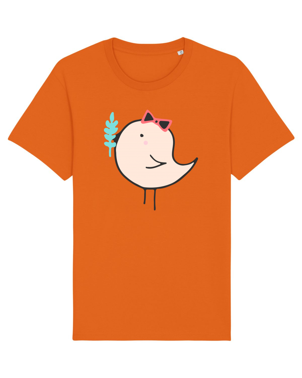 Tricou mânecă scurtă Unisex Rocker Bright Orange